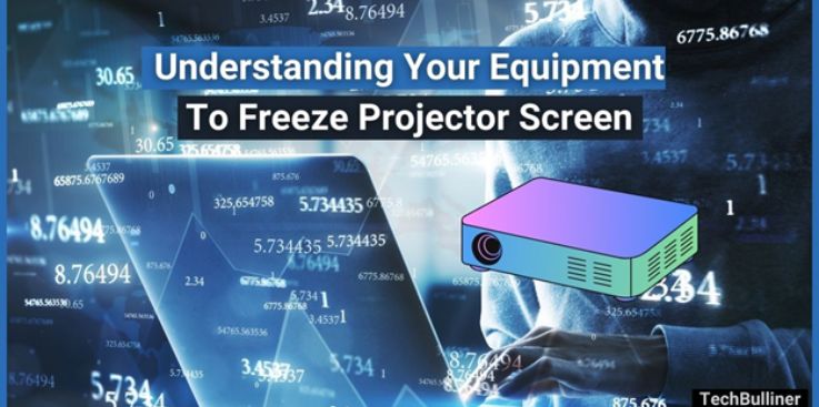freeze the projector screen